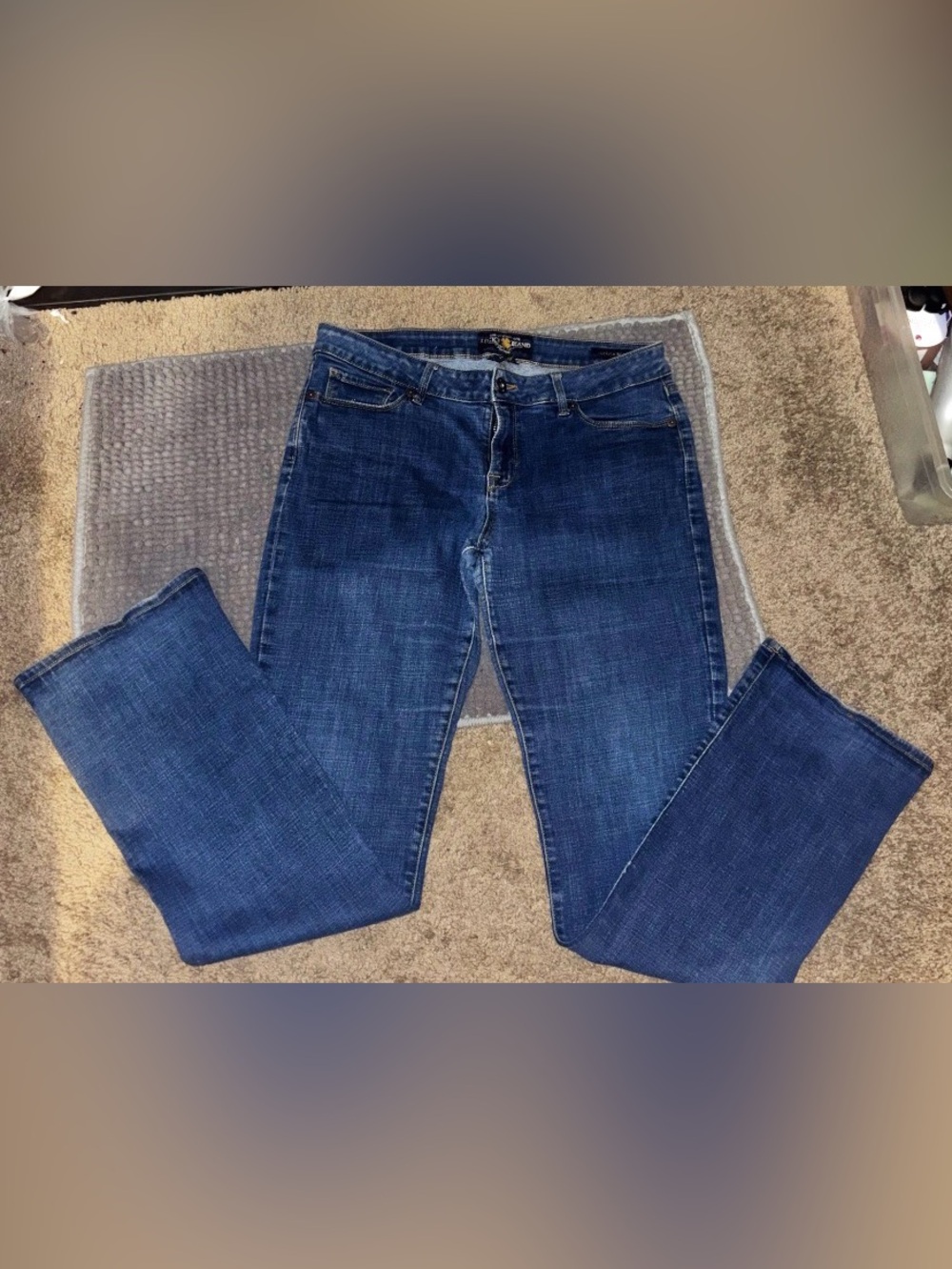 Lucky Brand Mid Rise Lolita Bootcut Jeans Size 12/31L